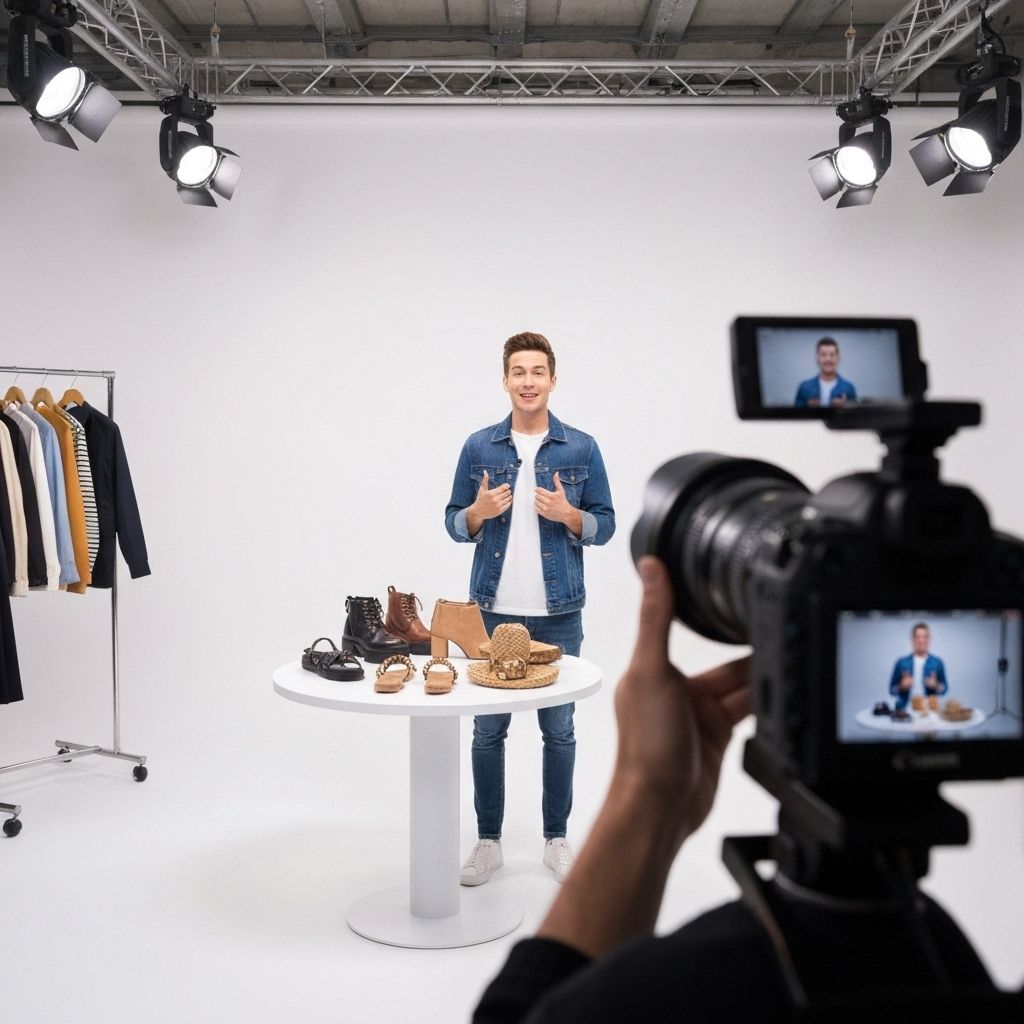 IRYSS TV live shopping background